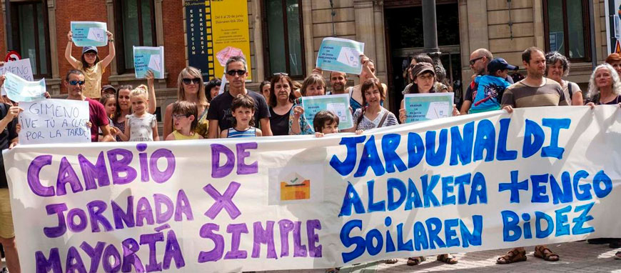 El voto de las familias deja de ser vinculante para cambiar la jornada escolar